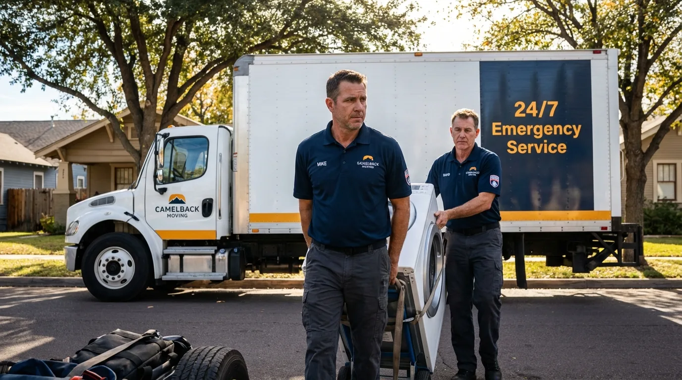 CamelBack Moving crew loading furniture in Williston, SC